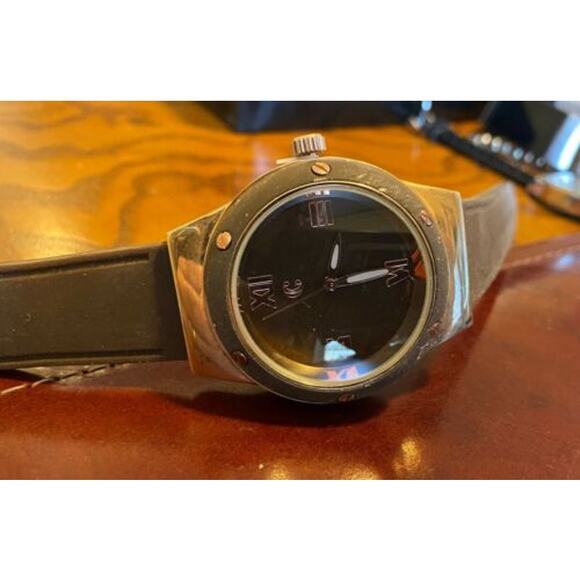 Women's 40mm Charming Charlie Watch, Rose Tone Gold and Brown Resin Bezel and Ba - Picture 1 of 3